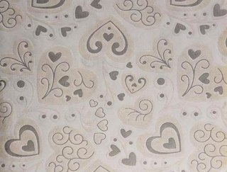 Papier ozdobny papier ozdobny love serca srebrny 20x29 10 arkuszy Happy Color (HA 7712 2029-L03)