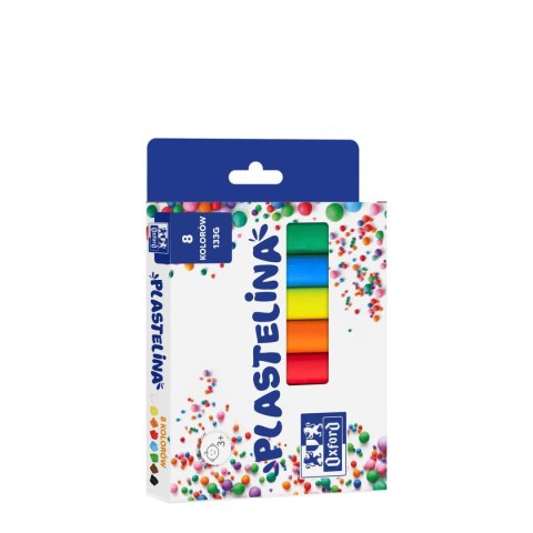 Plastelina 8 kol. mix Oxford (400167088)