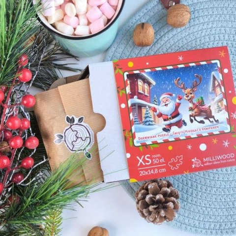 Puzzle Mikołaj i Renifer 500 el. Alexander (50929)