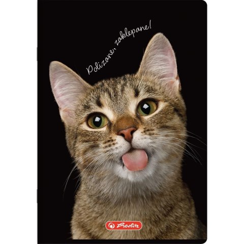 Zeszyt Crazy Animal A5 80k. 70g krata Herlitz (400196839)
