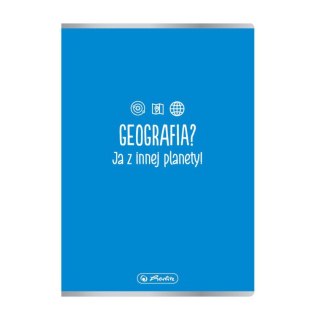 Zeszyt Geografia 9577354 A5 60k. 70g krata Herlitz (400197996)