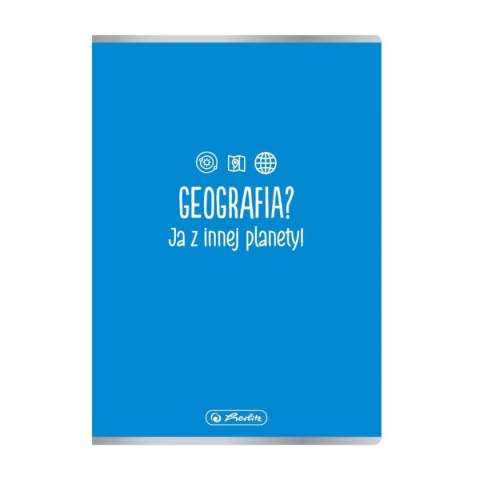 Zeszyt Geografia 9577354 A5 60k. 70g krata Herlitz (400197996)