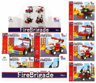 Klocki plastikowe Straż pożarna 27-36 elementów Alleblox (492814)