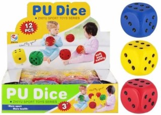 Kości do gry miękka 6cm Mega Creative (545090)