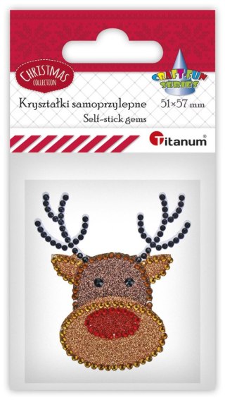 Kryształki Craft-Fun Series Głowa renifera mix Titanum (24MH0319)