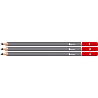 Ołówek w metalowym pudełku 8B-2H Titanum