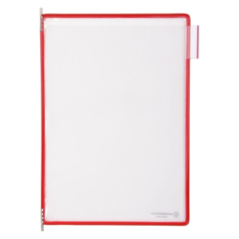 Panele prezentacyjne Tarifold A4 10 szt. czerwone (114003TR)