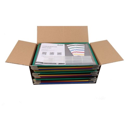 Panele prezentacyjne Tarifold A4 10 szt. czerwone (114003TR)