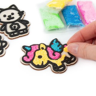 Piankolina 4 kol. Kidea ZAWIESZKA Z MASY PIANKOWEJ FRIENDS mix Derform (ZMPFKA)