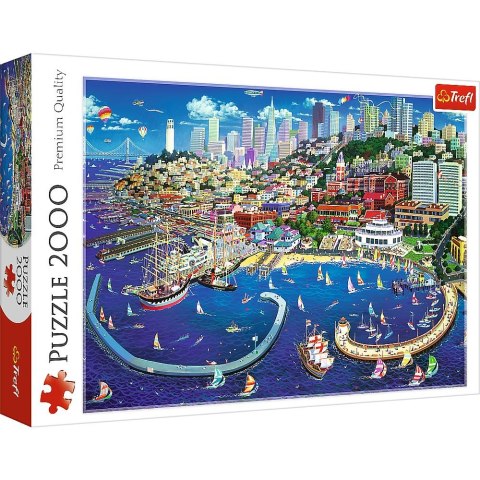 Puzzle Zatoka San Francisco 2000 el. Trefl (27107)