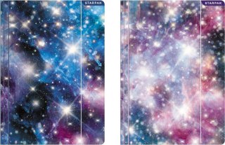 Teczka kartonowa na gumkę GALAXY A4 mix Starpak (512105)