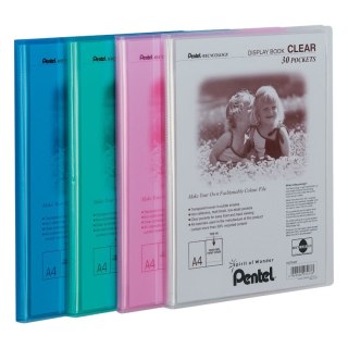 Teczka ofertowa Clear A4 kolor: przezroczysty 30 kieszeni Pentel