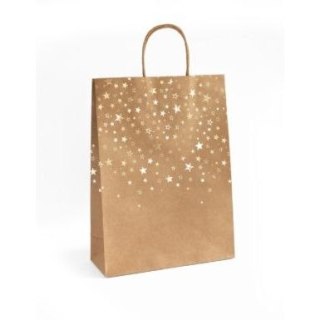 Torba prezentowa kraft złote [mm:] 330x100x 240 (257009)