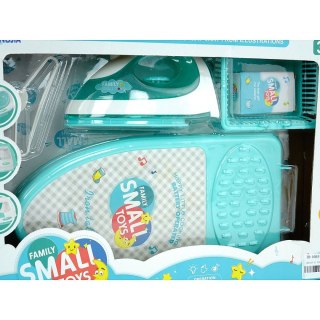 Żelazko zabawkowe na baterie, światło i dźwięk Adar (522312)