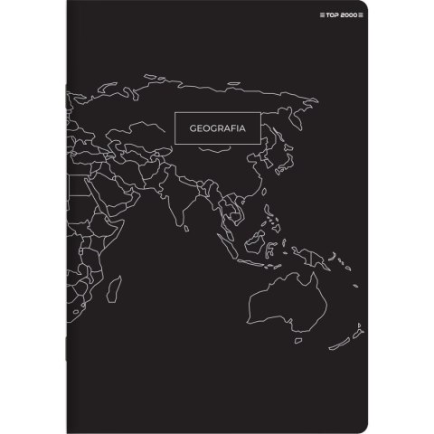 Zeszyt geografia mix A5 60k. 70g krata Top 2000 (400168980)
