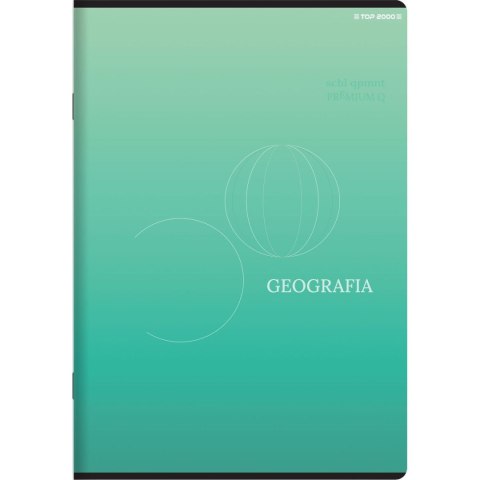 Zeszyt geografia mix A5 60k. 70g krata Top 2000 (400168980)