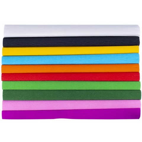 Bibuła krepina mix mix 250mm x 2000mm Artpack (113021033)