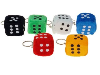 Brelok kostka pluszowa Adar (595385)