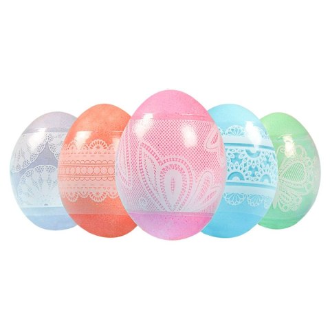 Dekoracja jajek owijki termokurczliwe koronkowe 9szt. Arpex (SW7446)