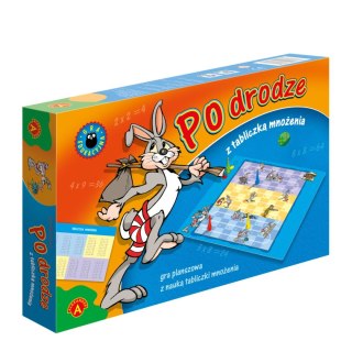 Gra planszowa Po drodze z tabliczką mnożenia Alexander (0455)