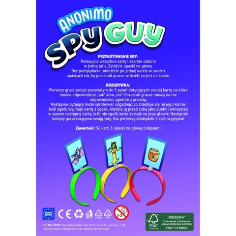Gra strategiczna Spy Guy Anonimo Trefl (02692)