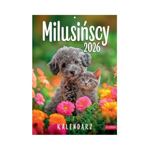 Kalendarz ścienny A4 MILUSIŃSCY A4 Press (5904830713473)