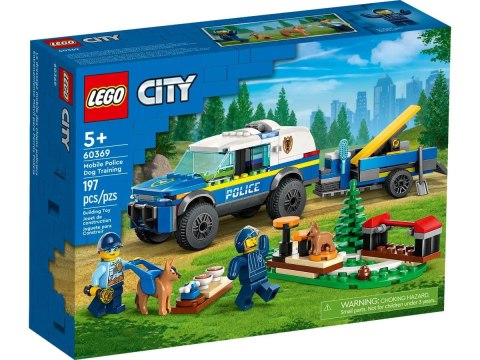 Klocki konstrukcyjne City szkolenie psów policyjnych w terenie Lego (60369)