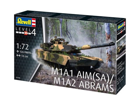 Model do sklejania Czołg M1A1 AIM(SA)/ M1A2 Abrams Cobi (REV-03346)