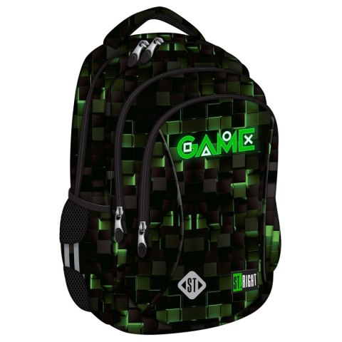 Plecak GREEN GAME 3-KOMORY St.Right (BP-26)