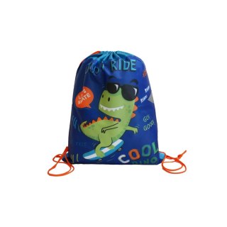 Plecak (worek) na sznurkach chłopiec niebieski Rexus