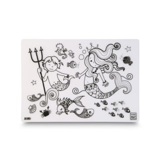 Podkład na biurko FUNNY MAT WHITE SYRENA SFU1027 polipropylen PP [mm:] 335x480 Strigo (8681379310277)