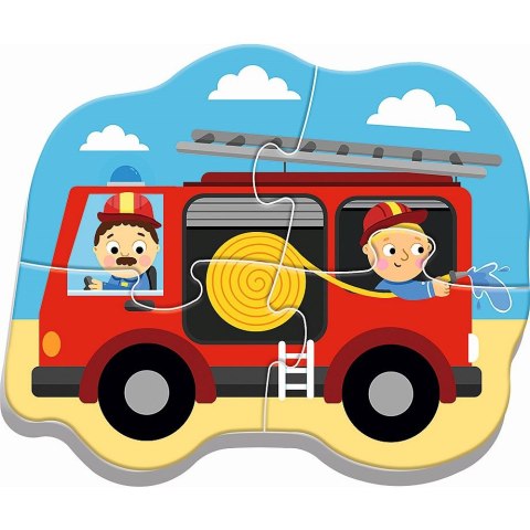 Puzzle puzzle baby classic pojazdy i zawody 3, 4, 5, 6 el. Trefl (36071)