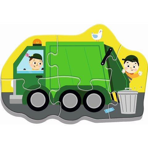 Puzzle puzzle baby classic pojazdy i zawody 3, 4, 5, 6 el. Trefl (36071)