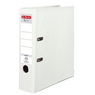 Segregator dźwigniowy Q. file Standard 0011167079 A4 80mm biały Herlitz (300023532)