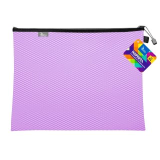 Teczka plastikowa na suwak fioletowa B4 z suwakiem 5903242105234 B4 fioletowy Tetis (BT607-F)