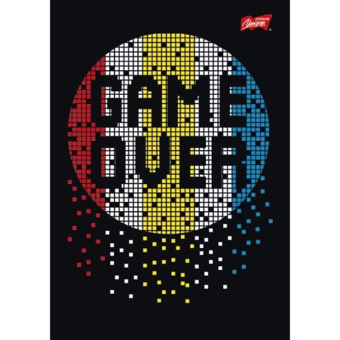 Zeszyt Gamer z lakierem miejscowym A5 60k. 70g linia Unipap