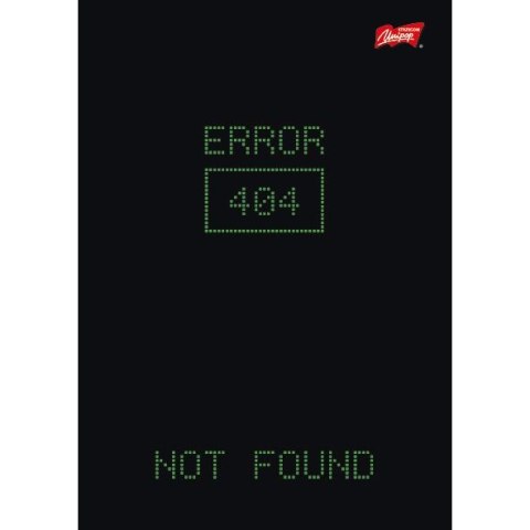 Zeszyt Gamer z lakierem miejscowym A5 60k. 70g linia Unipap