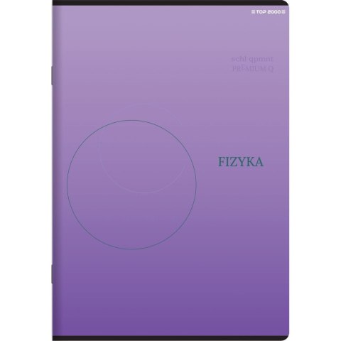 Zeszyt fizyka mix A5 60k. 70g krata Top 2000 (400168954)