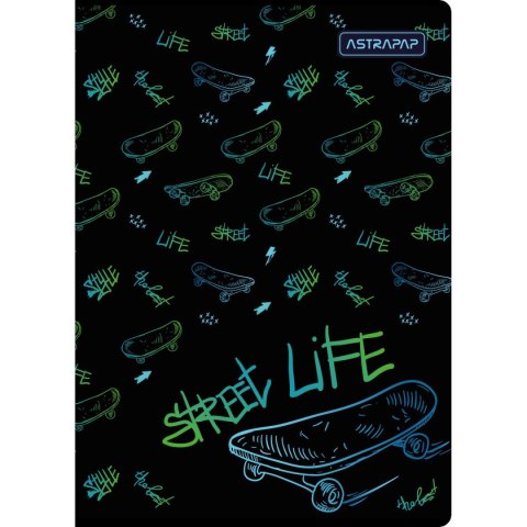 Zeszyt linia kolor A5 16k. linia Astrapap (102024003)