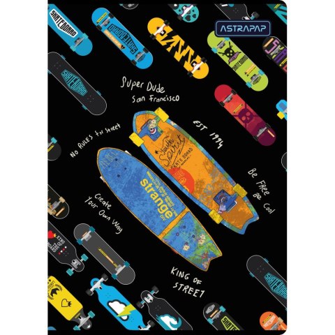 Zeszyt linia kolor A5 16k. linia Astrapap (102024003)