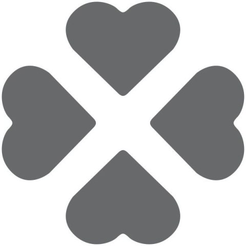 Dziurkacz ozdobny Craft-Fun Series 25mm 4 serca Titanum (T-8810-90)