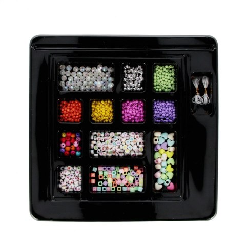 Koraliki dla dziewczynki Koraliki do nawlekania Mega Creative (553193)