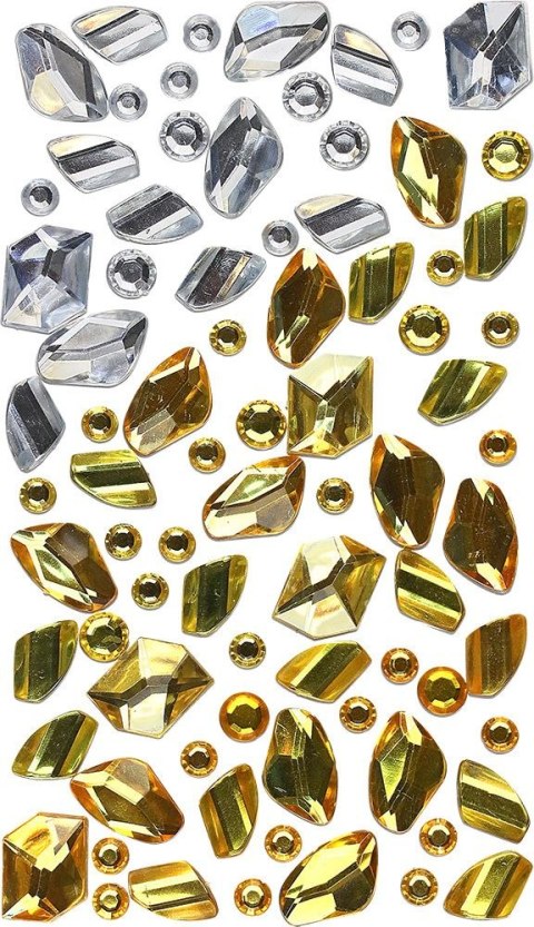 Kryształki Craft-Fun Series złoty/srebrny Titanum (22SQ1269-4)
