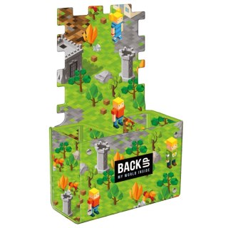 Pojemnik na długopisy (GAME LEVEL zielony tektura pokryta folią Derform (PPSB6A61)