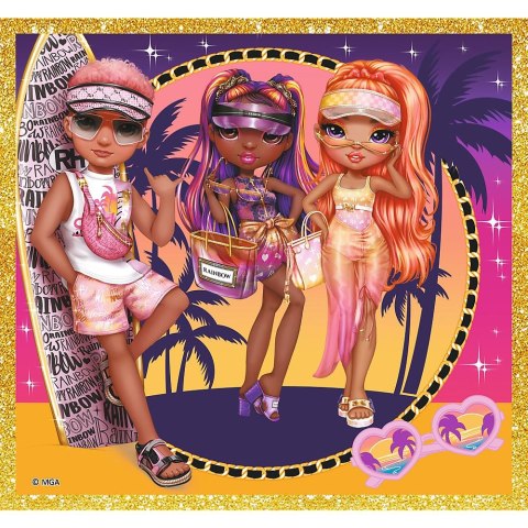 Puzzle 10w1 Kolekcja modnych laleczek Trefl (96000)