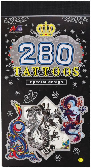 Tatuaż książeczka Titanum (średnia)