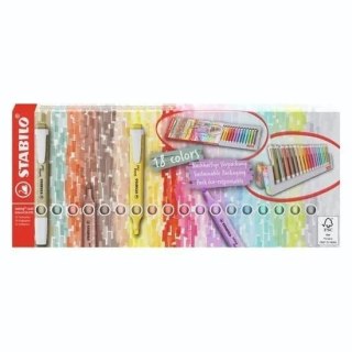 Zakreślacz SWING COOL 18 SZT wkład mix Stabilo (275/18-02-5)