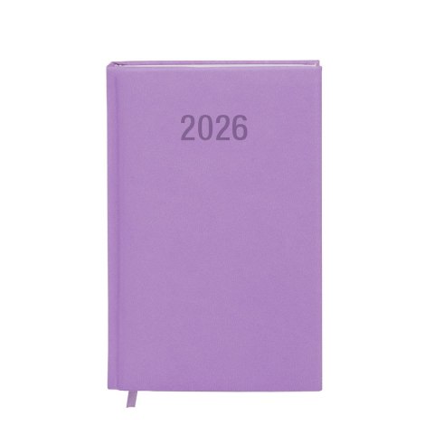 Kalendarz książkowy (terminarz) 2026 COLOROFIX TDW A6 Antra (LILIOWY)