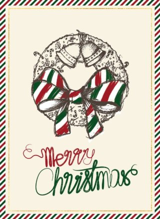 Kartka składana BN 21 WIANEK ADWENTOWY B6 Henry (5907465663915)