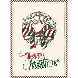 Kartka składana BN 21 WIANEK ADWENTOWY B6 Henry (5907465663915)